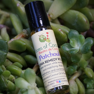 Patchouli Aromatherapy Roll - On - Kisses of Coconut