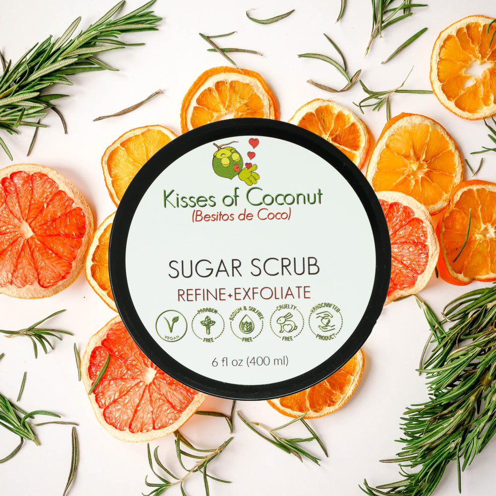 Build Your Own Sugar Scrub - Kisses of Coconut