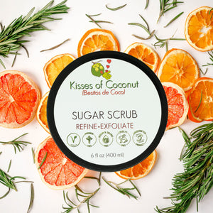 Build Your Own Sugar Scrub - Kisses of Coconut