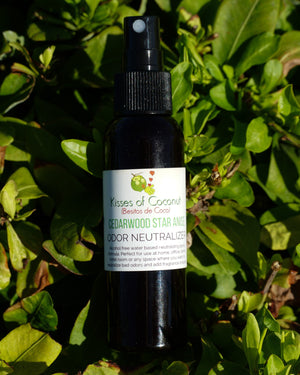 Cedarwood Star Anise Room + Linen Spray - Kisses of Coconut