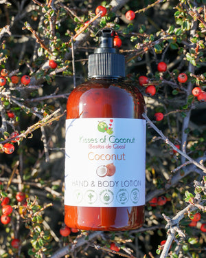 Coconut Hand & Body Lotion - Kisses of Coconut