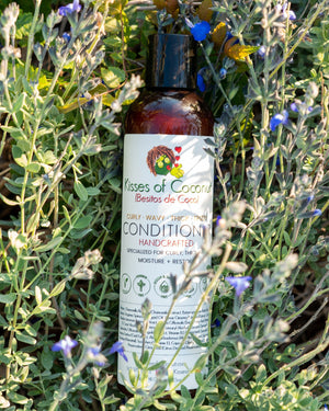 Curly Curls Lavender Conditioner - Kisses of Coconut