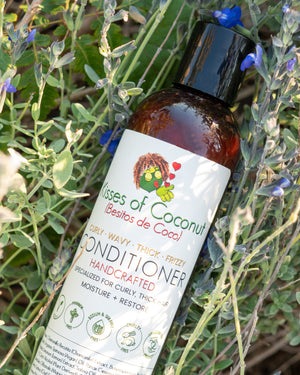 Curly Curls Lavender Conditioner - Kisses of Coconut
