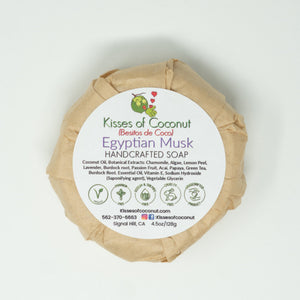 Egyptian Musk Soap - Kisses of Coconut
