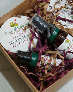 Five Product Gift Box Essentials - Kisses of Coconut