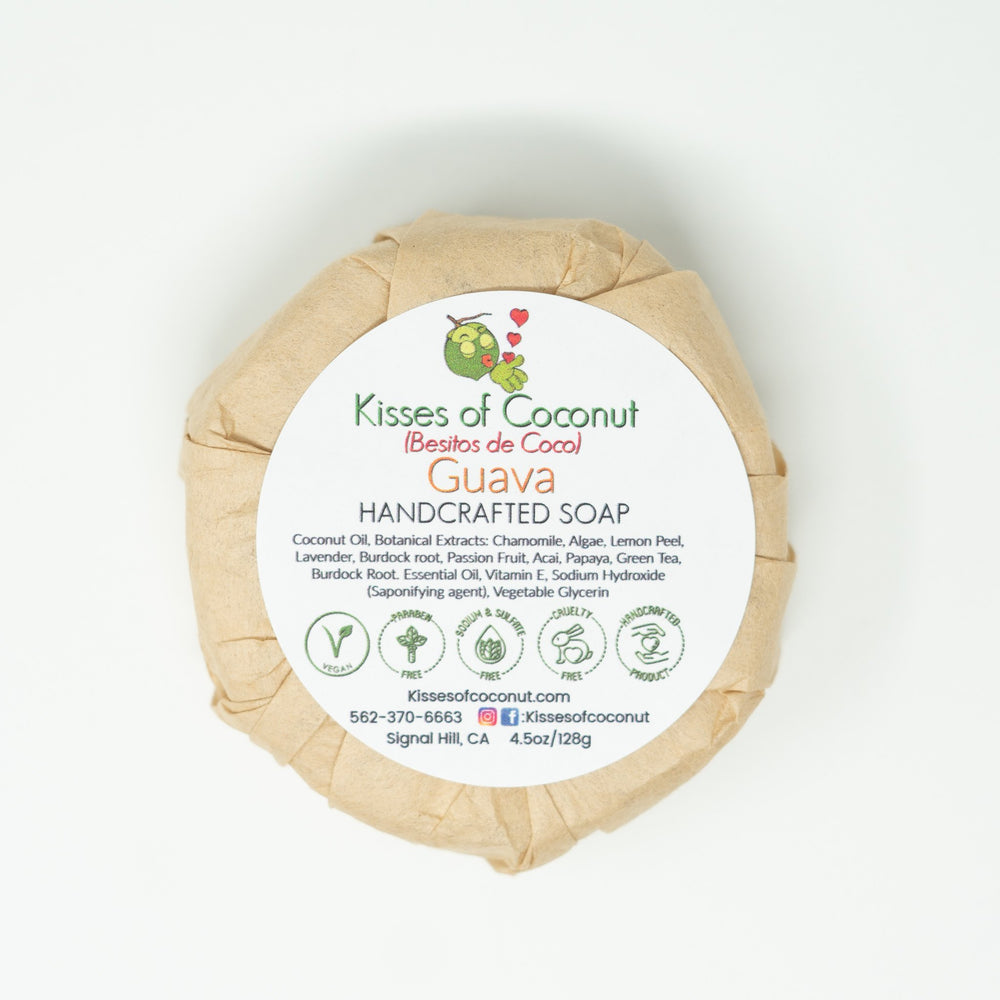 Guava Soap - Kisses of Coconut