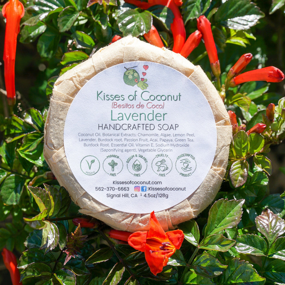 Lavender Soap - Kisses of Coconut