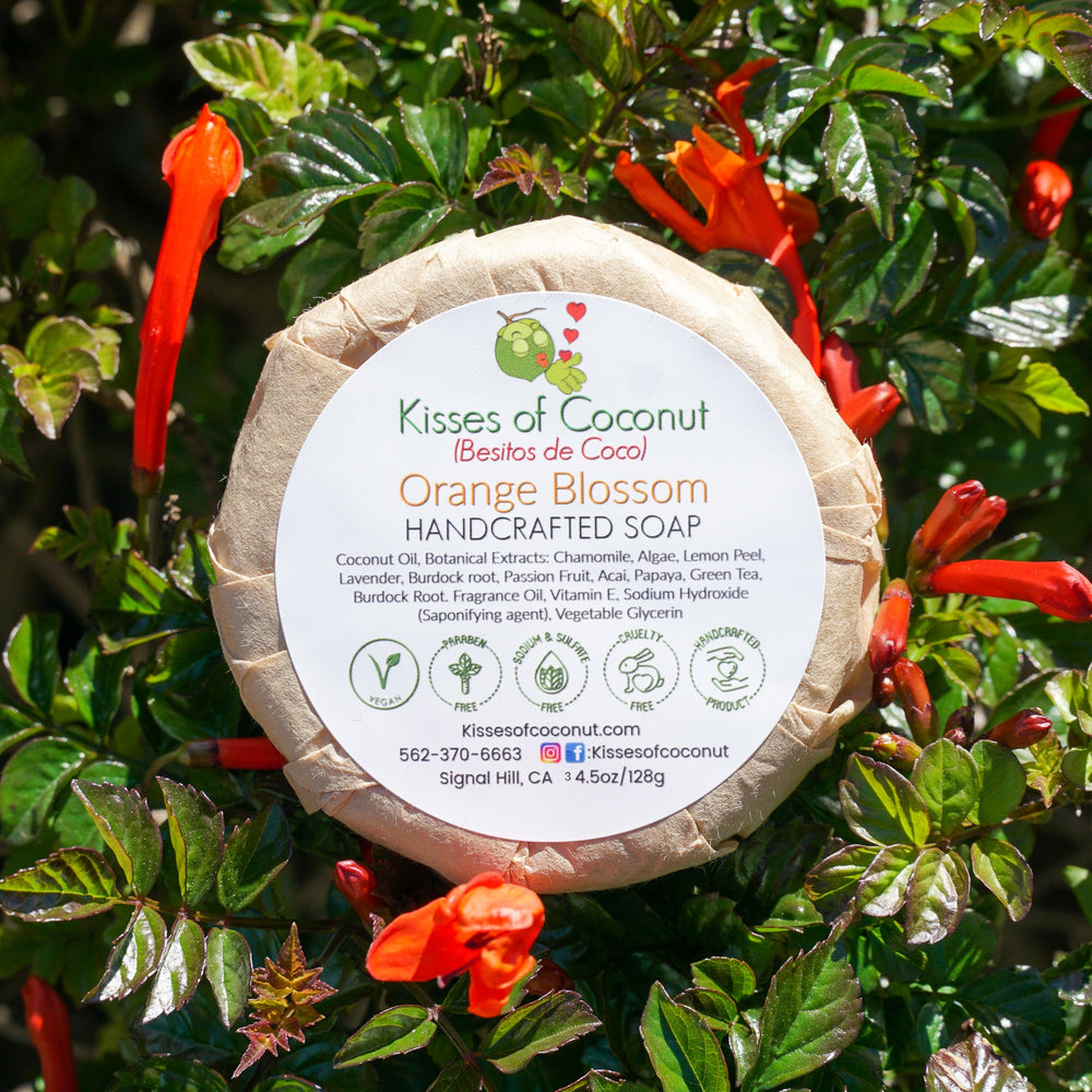 Orange Blossom Soap - Kisses of Coconut