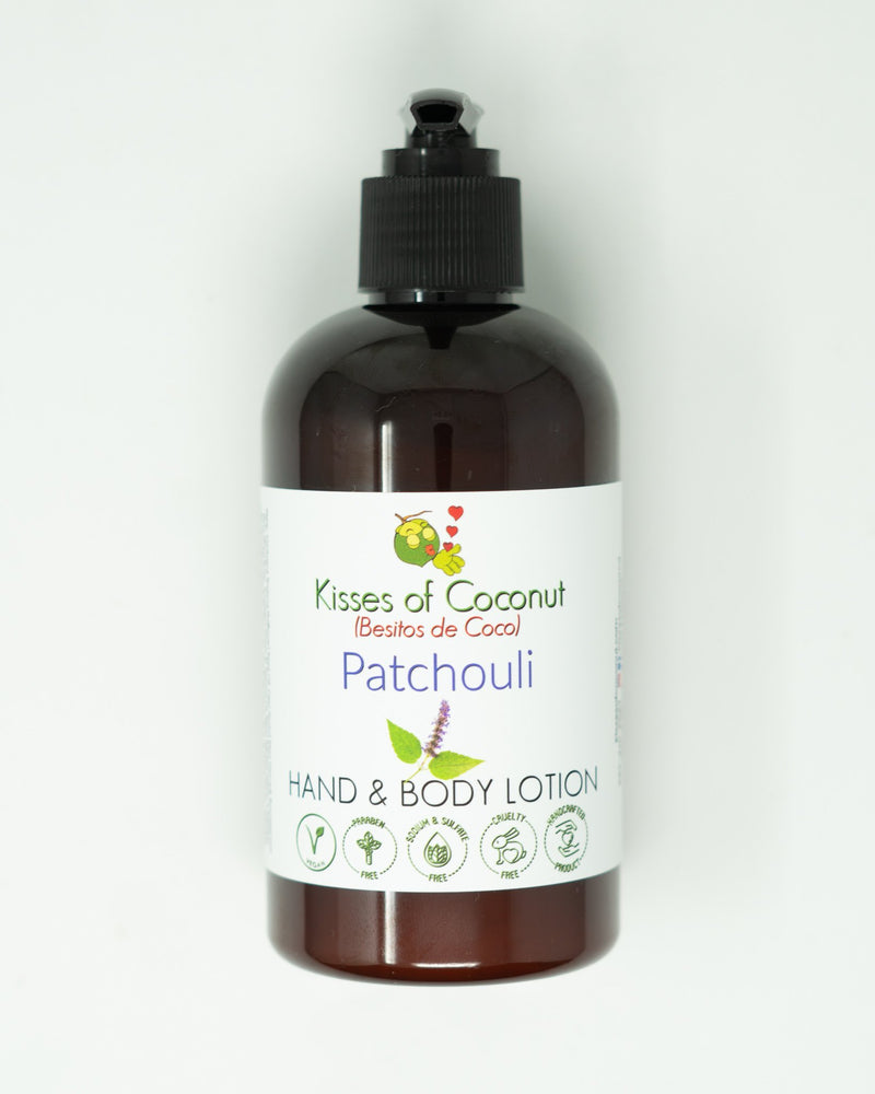 Patchouli Hand & Body Lotion - Kisses of Coconut