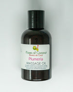 Plumeria Massage Oil - Kisses of Coconut