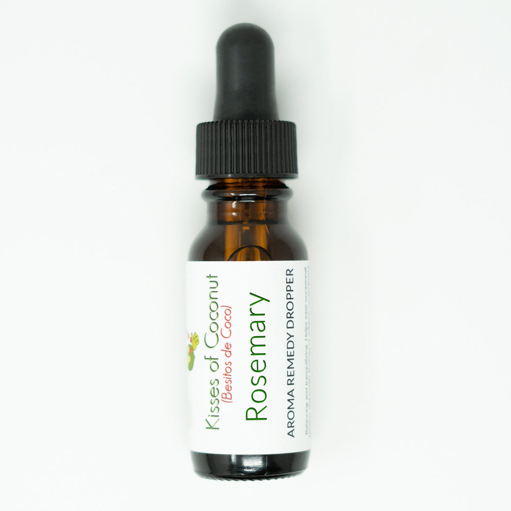 Rosemary In Glass Dropper - Kisses of Coconut