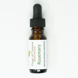 Rosemary In Glass Dropper - Kisses of Coconut