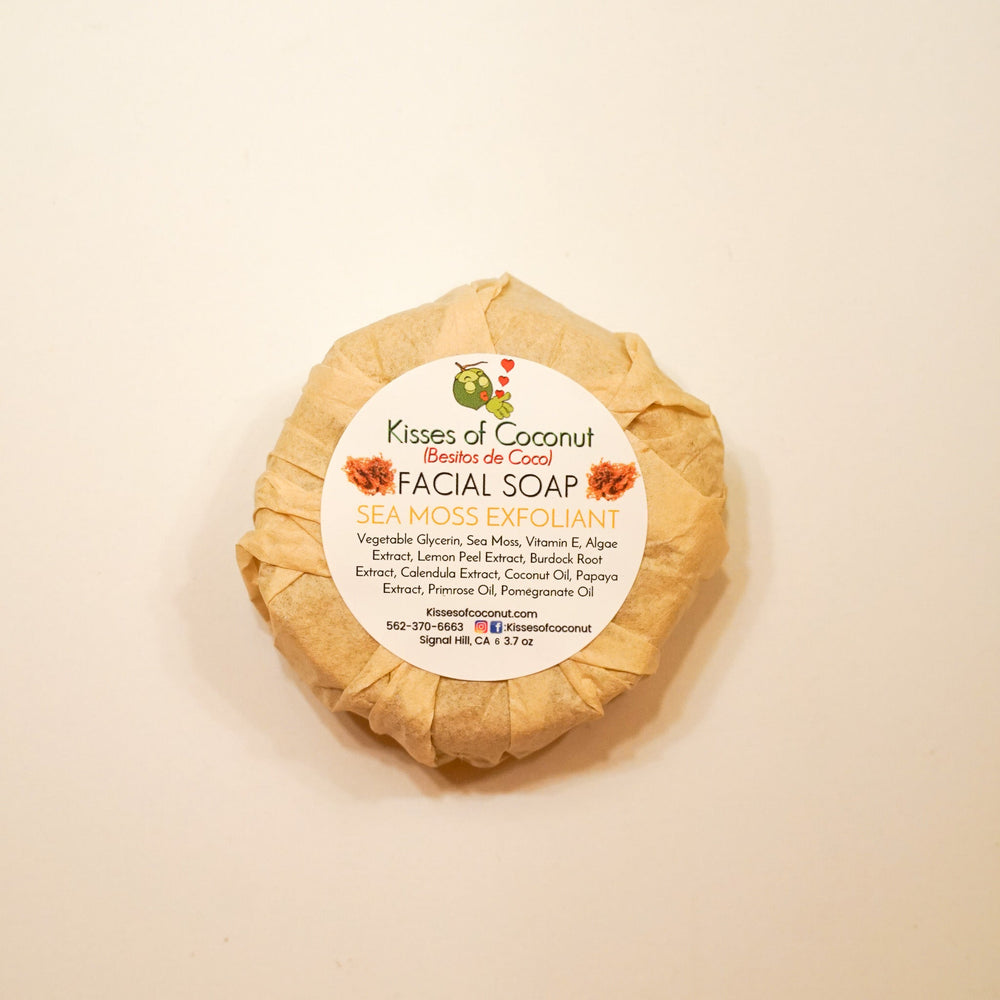 Sea Moss Facial Soap - Kisses of Coconut