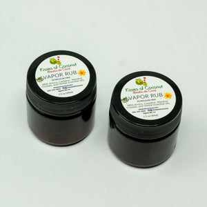 Vapor Rub: Calms Coughs + Muscle relief | Kisses of Coconut Vapor Rub: Calms Coughs + Muscle relief | Kisses of Coconut